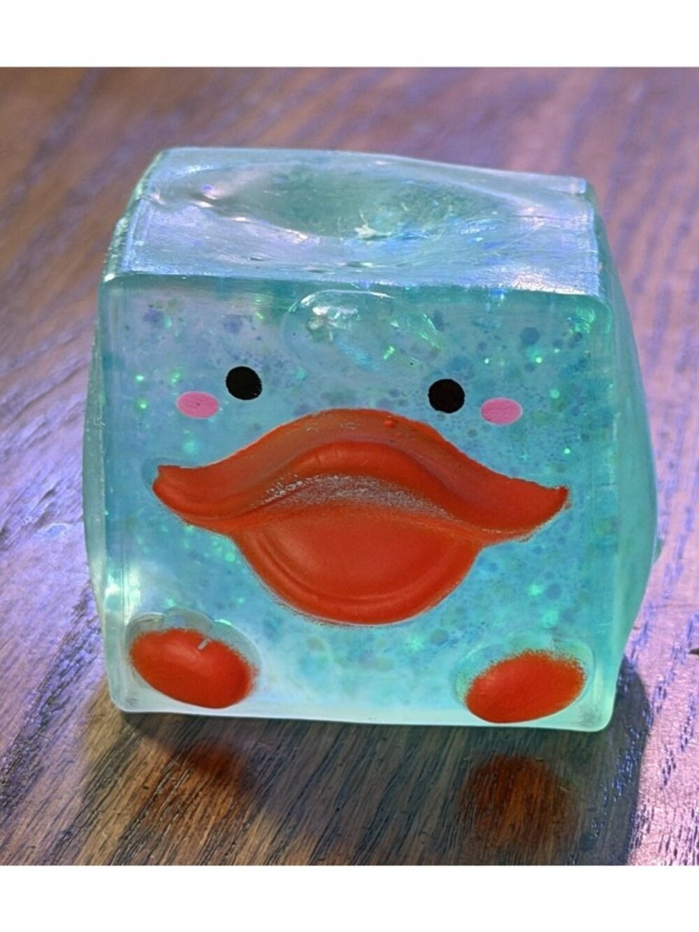 ORB Sugar Swaps Duck Cube Squishies Blue
